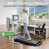 image:imageAKLUER Walking Pad Treadmill with 12 Auto Incline Adjustable HandlebarBlack