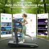 image:imageAKLUER Walking Pad Treadmill with 12 Auto Incline Adjustable HandlebarBlack