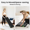 image:imageAKLUER Walking Pad Treadmill with 12 Auto Incline Adjustable HandlebarMatte Black