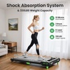 image:imageAKLUER Walking Pad Treadmill with 12 Auto Incline Adjustable HandlebarMatte Black