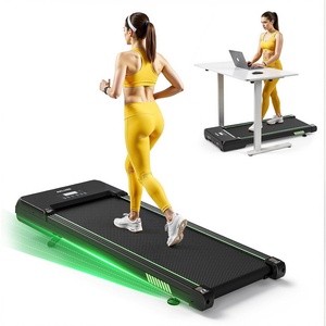 image:imageAKLUER Walking Pad Treadmill with 12 Auto Incline Adjustable Handlebardeep black